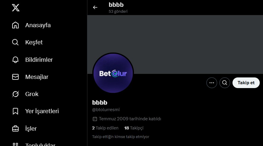 Betolur Twitter